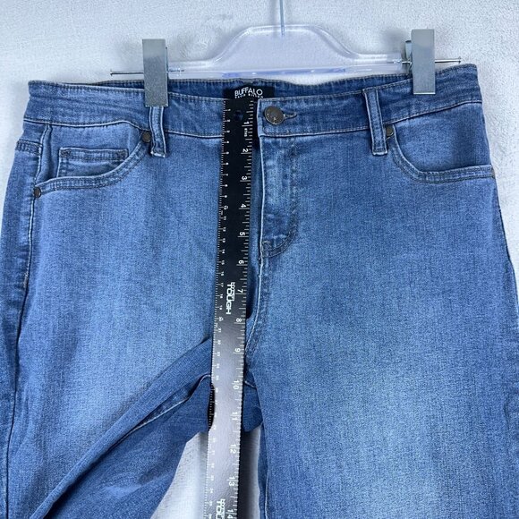 Buffalo David Bitton Ankle Grazer Jeans Super Soft Stretch Women's Blue SZ 12/32 - Picture 7 of 10